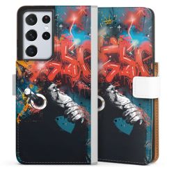 Sideflip Fodral med flap vit