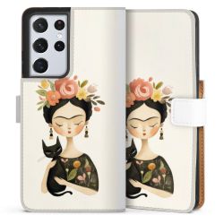 Sideflip Fodral med flap vit