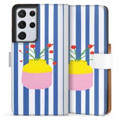 Sideflip Fodral med flap vit