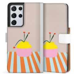 Sideflip Fodral med flap vit