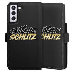 Sideflip mit Lasche schwarz/seiltliche Lasche