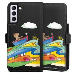 Sideflip with flap  black