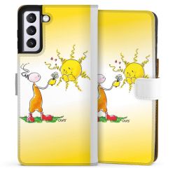 Sideflip mit Lasche weiß