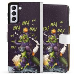 Sideflip Fodral med flap vit