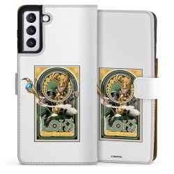 Sideflip Fodral med flap vit