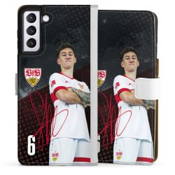 Sideflip mit Lasche weiß