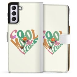 Sideflip Fodral med flap vit