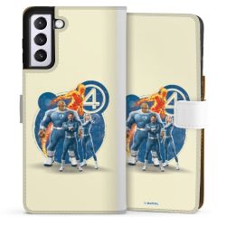 Sideflip Fodral med flap vit