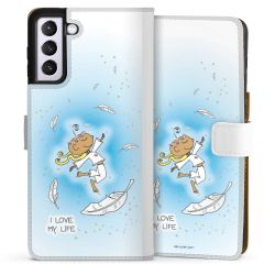 Sideflip mit Lasche weiß