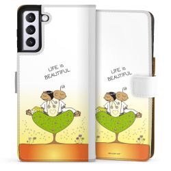 Sideflip mit Lasche weiß