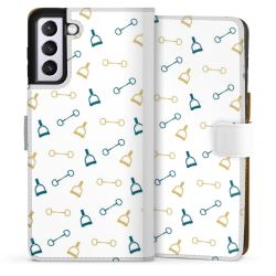 Sideflip Fodral med flap vit