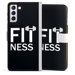 Sideflip Fodral med flap vit