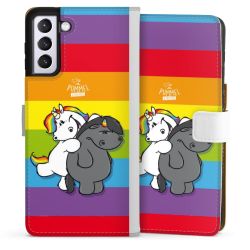 Sideflip mit Lasche weiß