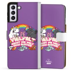 Sideflip mit Lasche weiß