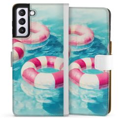 Sideflip Fodral med flap vit