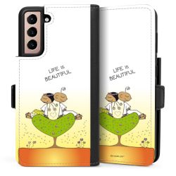 Sideflip mit Lasche schwarz