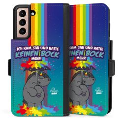 Sideflip mit Lasche schwarz