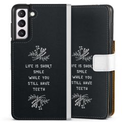 Sideflip Fodral med flap vit