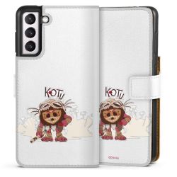 Sideflip Fodral med flap vit