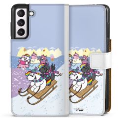 Sideflip mit Lasche weiß