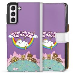 Sideflip mit Lasche weiß