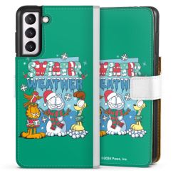 Sideflip Fodral med flap vit