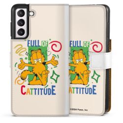 Sideflip Fodral med flap vit