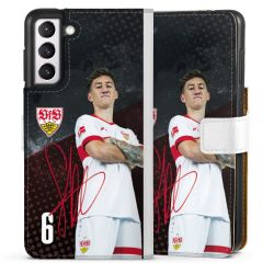 Sideflip mit Lasche weiß