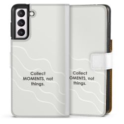 Sideflip Fodral med flap vit