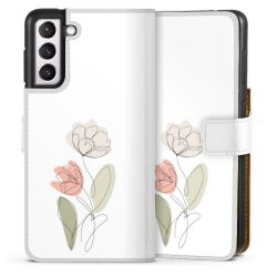 Sideflip Fodral med flap vit