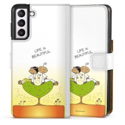 Sideflip mit Lasche weiß