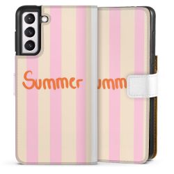 Sideflip Fodral med flap vit