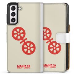 Sideflip mit Lasche weiß