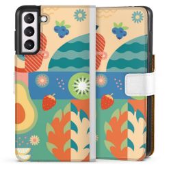 Sideflip Fodral med flap vit