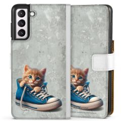 Sideflip Fodral med flap vit