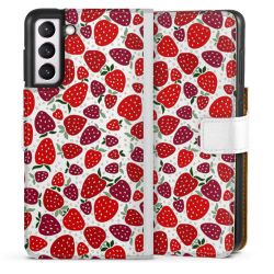 Sideflip Fodral med flap vit