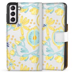 Sideflip Fodral med flap vit