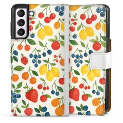 Sideflip Fodral med flap vit