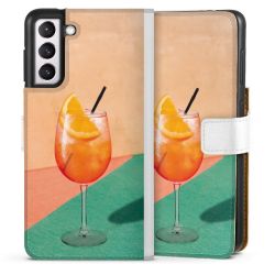 Sideflip Fodral med flap vit