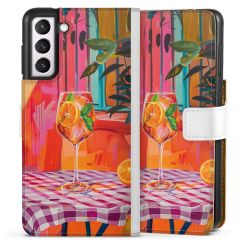 Sideflip Fodral med flap vit