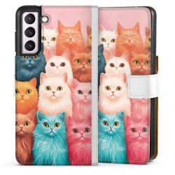 Sideflip Fodral med flap vit