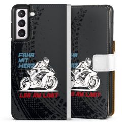 Sideflip mit Lasche weiß