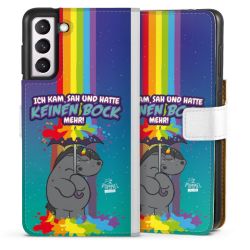 Sideflip mit Lasche weiß