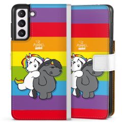 Sideflip mit Lasche weiß