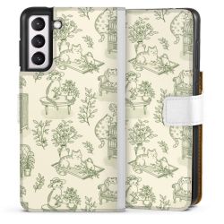 Sideflip Fodral med flap vit