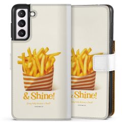 Sideflip Fodral med flap vit