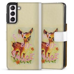 Sideflip Fodral med flap vit