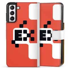 Sideflip Fodral med flap vit