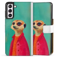 Sideflip Fodral med flap vit