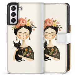 Sideflip Fodral med flap vit